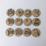 12 month Interchangeable 3 in rounds - vol 1