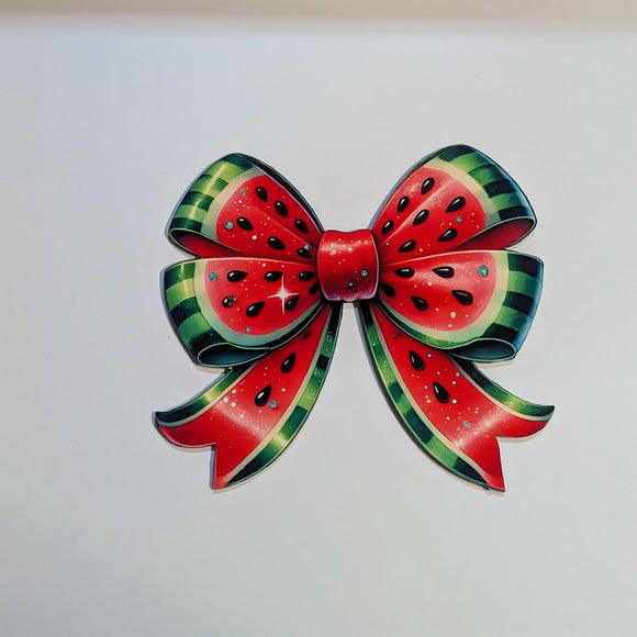 Watermelon Bow wreath sign