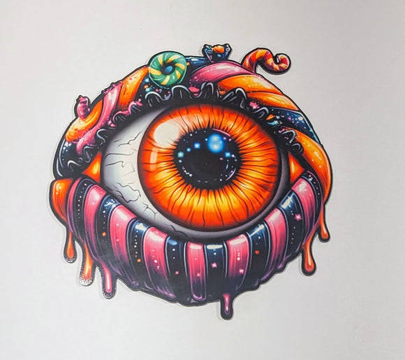 Spooky Eye wreath sign