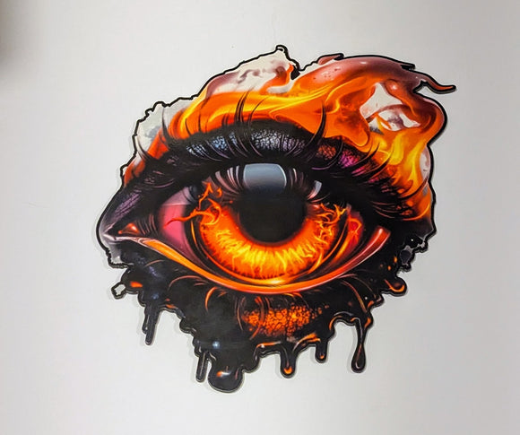 Spooky Eye wreath sign