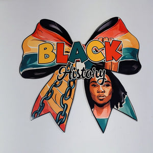 Juneteenth Bow wreath sign