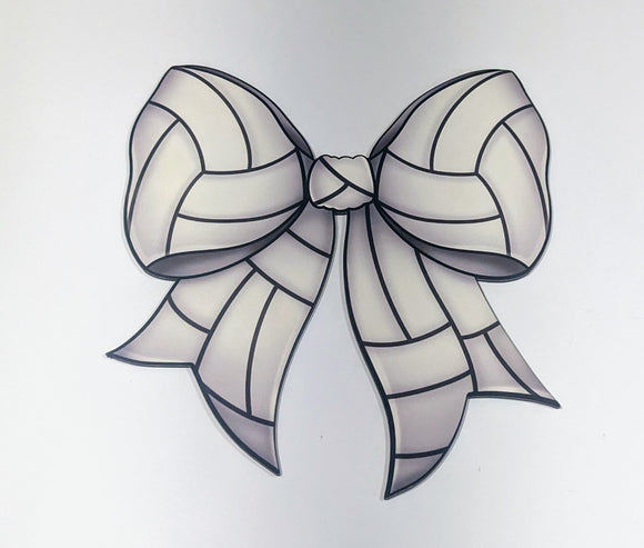 Volleyball Bow wreath sign