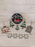 Mistletoe Mini Tree set
