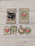 Home Sweet Home - Cottage Cabinet interchangeable set