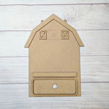 Interchangeable Barn 3D Sign, DIY