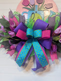 Hi Tulip wreath - Made on Facebook Live