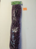 Tubing 8mm x 30 yards, purple black silver