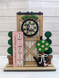 Bloom Barn Door Porch Interchangeable, DIY blanks
