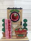 Berries Barn Door Porch Interchangeable, DIY blanks