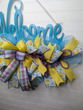 Welcome wreath - ready to ship