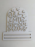 Oh My Stars wreath rail