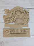 Back to School - Window add-on set