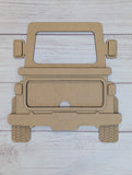 Interchangeable 4x4 Truck 3D Sign, DIY