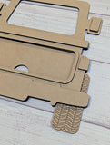 Interchangeable 4x4 Truck 3D Sign, DIY