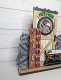 Christmas Barn Door Porch Interchangeable, DIY blanks