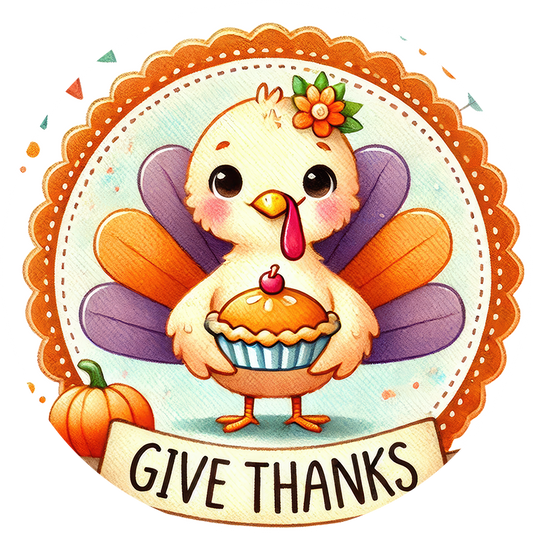 Give Thanks wreath sign