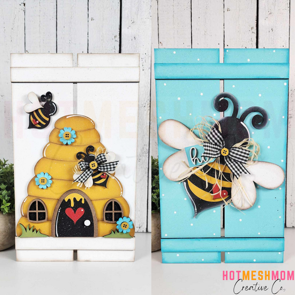 Honey Bee 3D pallet signs
