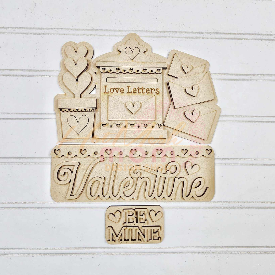 Valentine Love Notes Interchangeable Add-On Set