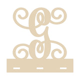 Vine Monogram Wreath Rail