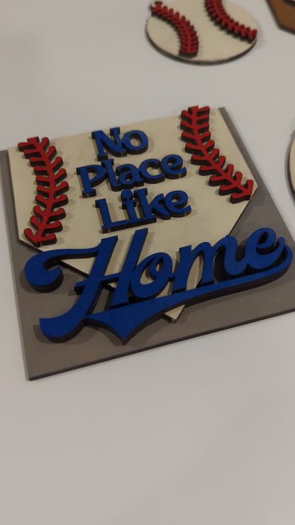 Play Ball tiered tray set - DIY read description