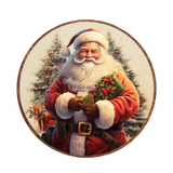 Santa Claus Wreath rail