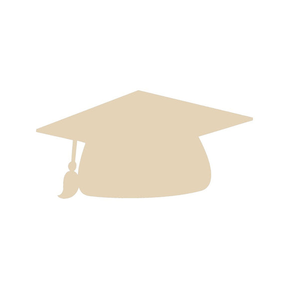 Graduation Cap Cutout