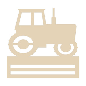 Farm Tractor Wreath Rail - 12" or 20" - Unpainted