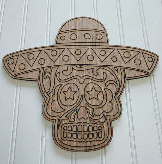 Sombrero Sugar Skull