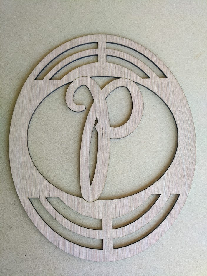 Oval Monogram Rail