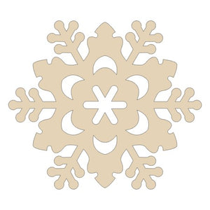 Snowflake Wood Cutout-Style 2-23130