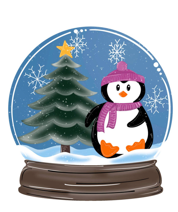 Christmas Penguin - printed