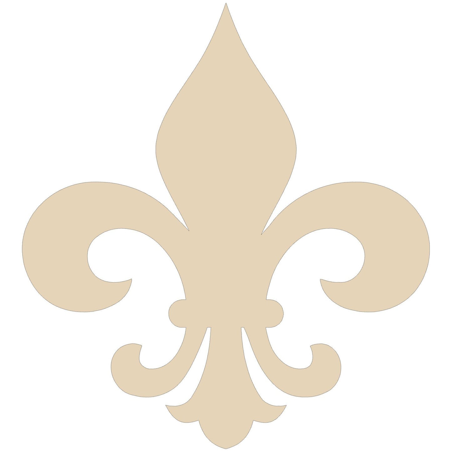 Fleur De Lis Cutout