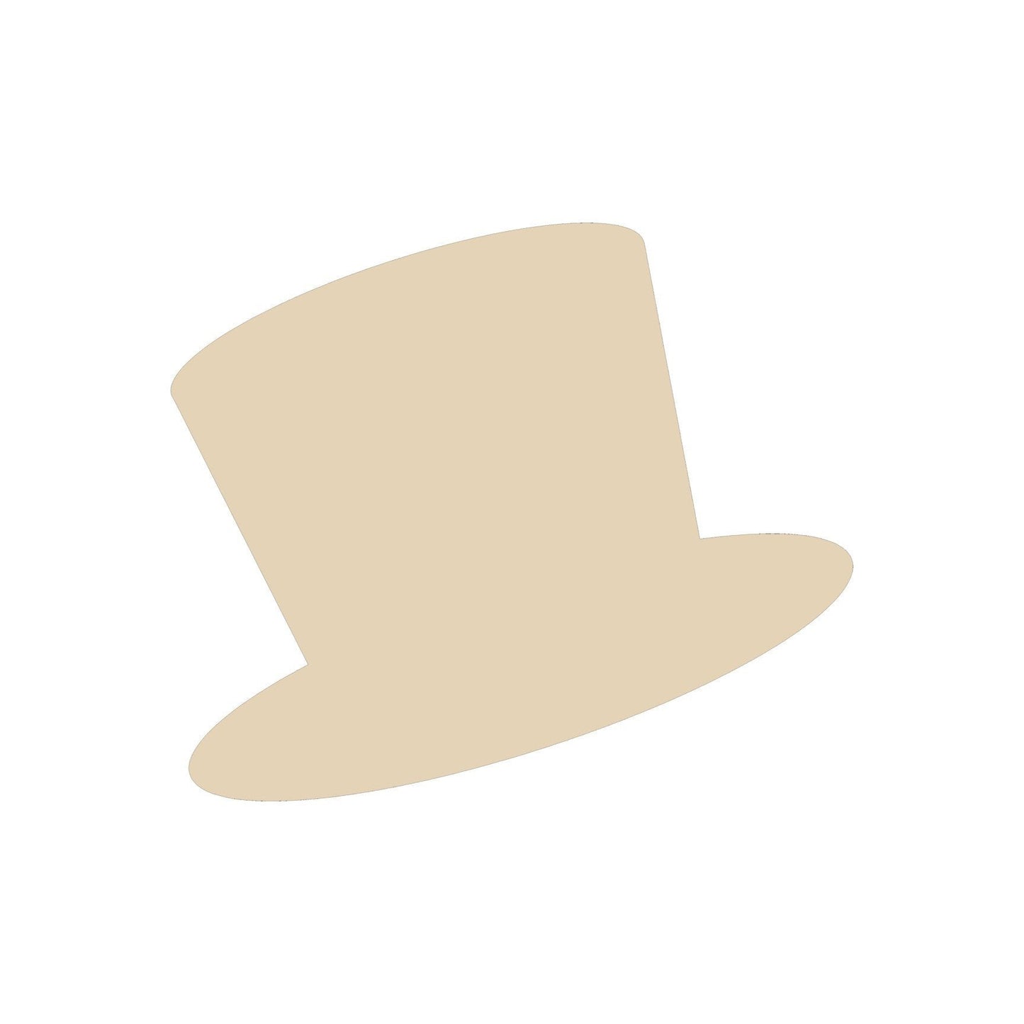 Top Hat wood blank