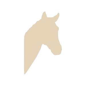 Horse Head Cutout