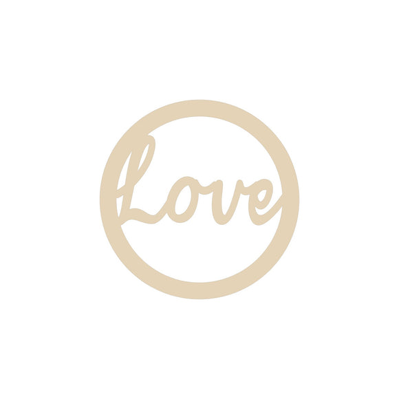 Love Circle Cutout