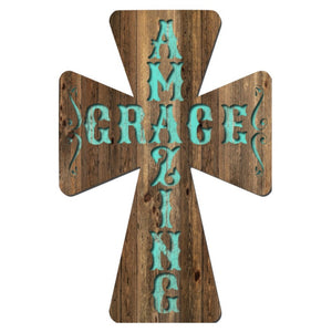 Amazing Grace Cross - Wreath Sign