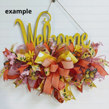 Welcome Wreath Rail Kit - Beginner Edition