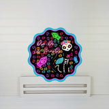 Dia de los Muertos Cat - Wreath Rail