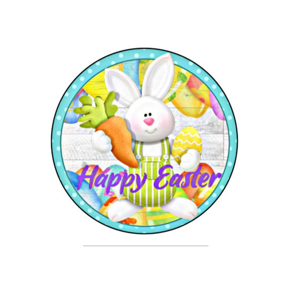 Happy Easter Bunny -Wreath Sign
