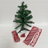 Candy Cane Christmas Tree Swag Kit