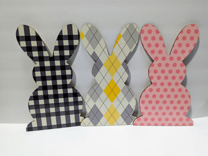 Standing Bunny - Wreath Sign