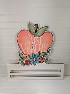 Just Peachy - Wreath Rail