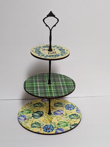 Happy Fall Tiered Tray set