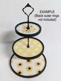 Bee Themed Tiered Tray Set