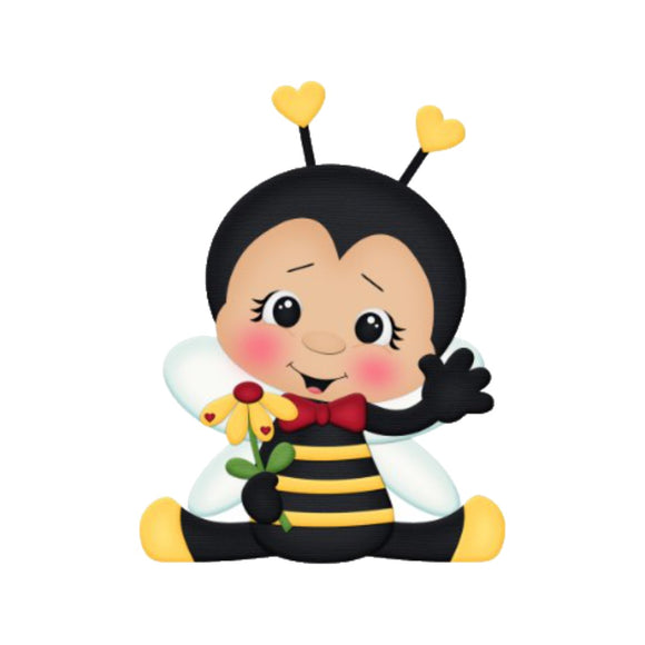 Bee with Sunflower - Wreath Sign