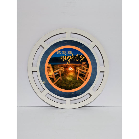 Bonfire nights wreath base