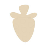 Carrot Cutout with Dots