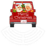 Merry Christmas Claus Truck