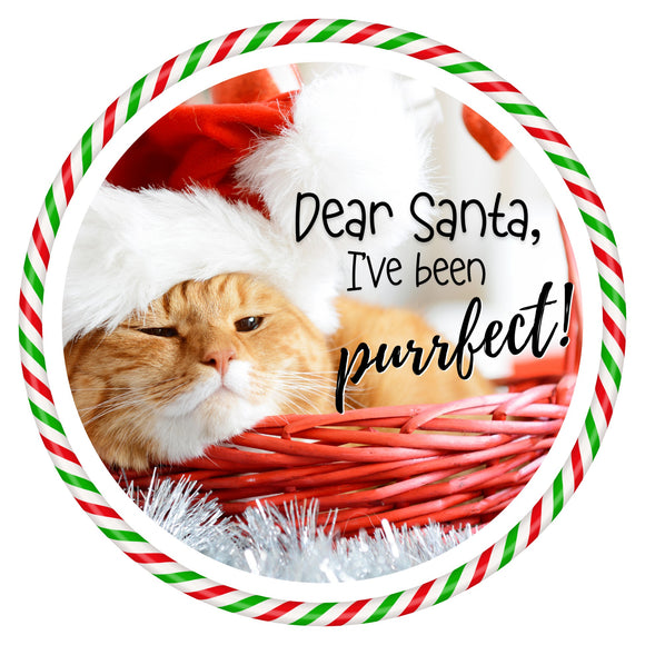 Dear Santa, I've Been Purrfect