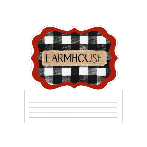 Farmhouse Wreath Rail